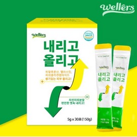Unidream Mall Psyllium Husk Wellers Down and Up 150g (5g x 30 packets) Psyllium Husk / 웰러스 내리고 올리고 150g(5g x 30포) 차전자피