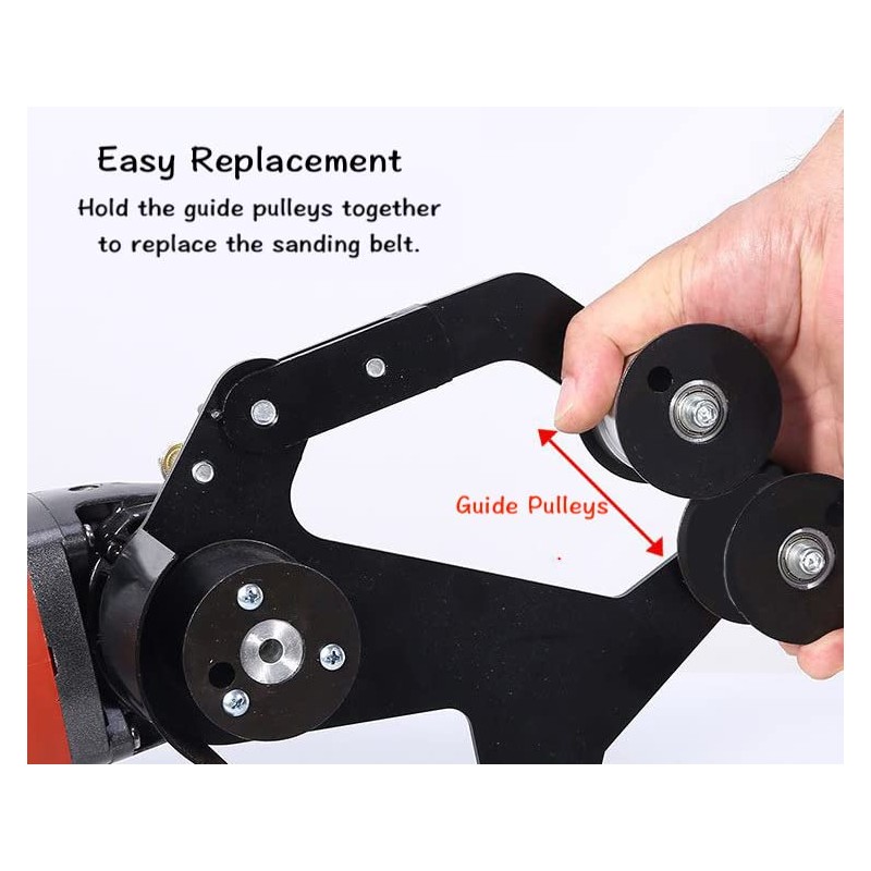 Belt Sander Adapter 5/8-11 UNC for Angle Grinder Attachment Pipe