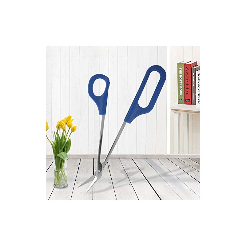 Long Handle Toenail Scissors for Thick Toe Nails Easy Reach