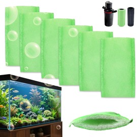 xcivi 6 Pack Polishing Internal Canister Filter Compatible with MarineLand Magnum Polishing Internal Filter JH Cartridge, Canister Filter for MarineLand Magnum Polishing Internal JH Cartridge