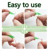 Fish Mouth Sewing Machine Needle Threader, 10 pcs Sewing Machine