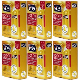 VO5 6 Packs VO5 Hot Oil Deep Conditioning Hair Treatment (2 Tubes/Pk Total 12 Tubes)