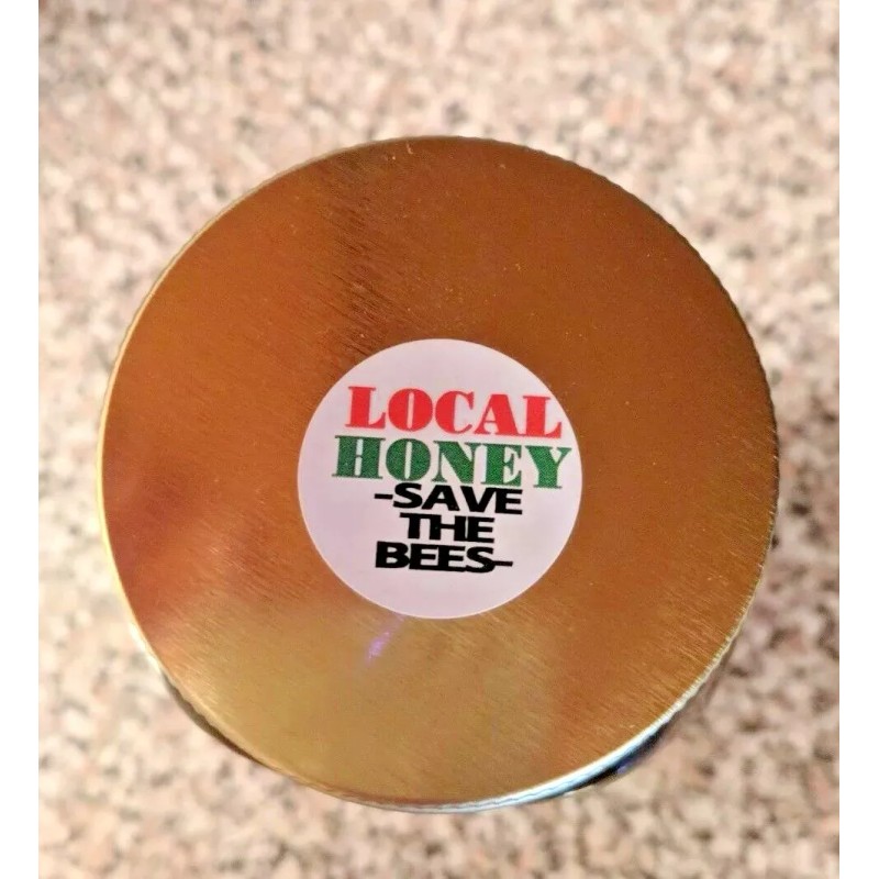 NATURZ BEEZ RAW HONEY WILDFLOWER 2LB 100% PURE LOCAL NATURAL