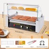 Hot Dog Roller, 7 Rollers Hotdog Roller Grill 18 Hot