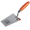 Toolty Stainless Steel Bucket Trowel - 180mm - Wooden Handle