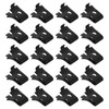 sourcing map 20pcs Cabinet Shelf Clips Metal Adjustable Shelf Bracket