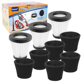 KEEPOW Style F117 Scorption Filter 3 Pack Compatible with Dirt Devil Scorpion Handheld Vacuum Cleaner SD20005RED, SD30025B, BD22025, Part# AD40117