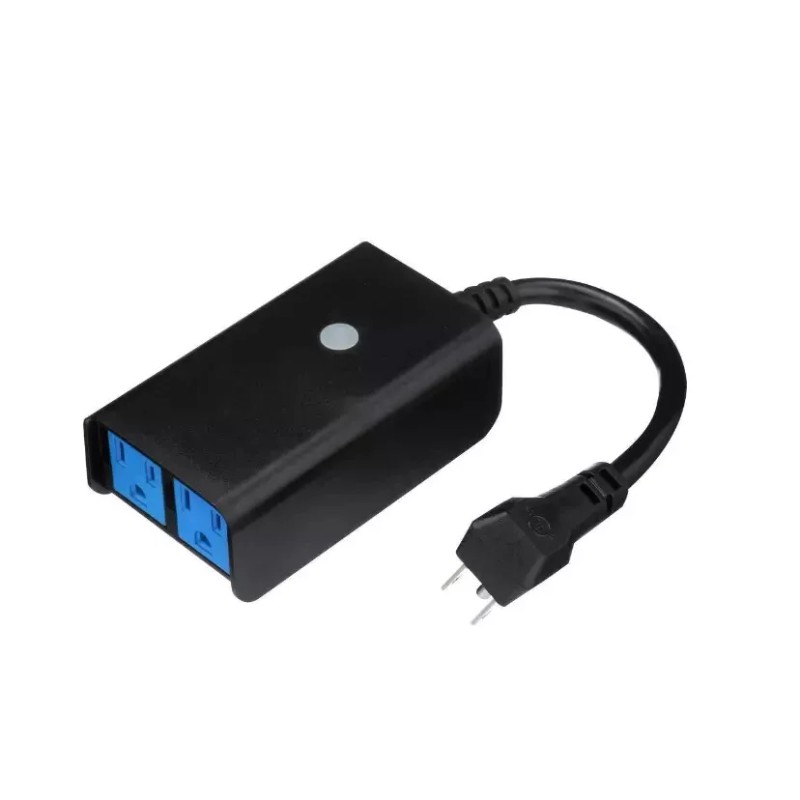 Westek Programmable Outdoor Plug-In Digital Wi-Fi Enabled Timer with 2-Outlets