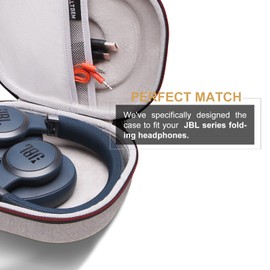 LTGEM Case Compatible with JBL Tune Junior 470NC / JR 460NC / 770NC / 510BT / 720BT / 520BT / 520C / 670NC, for JBL Live 770NC / 670NC / 680NC / 780NC Headphones, Gray