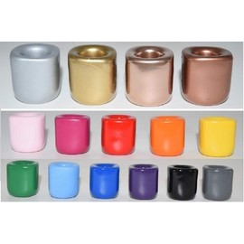 Orange Chime Candle Holder - 1/2" Candle Holder