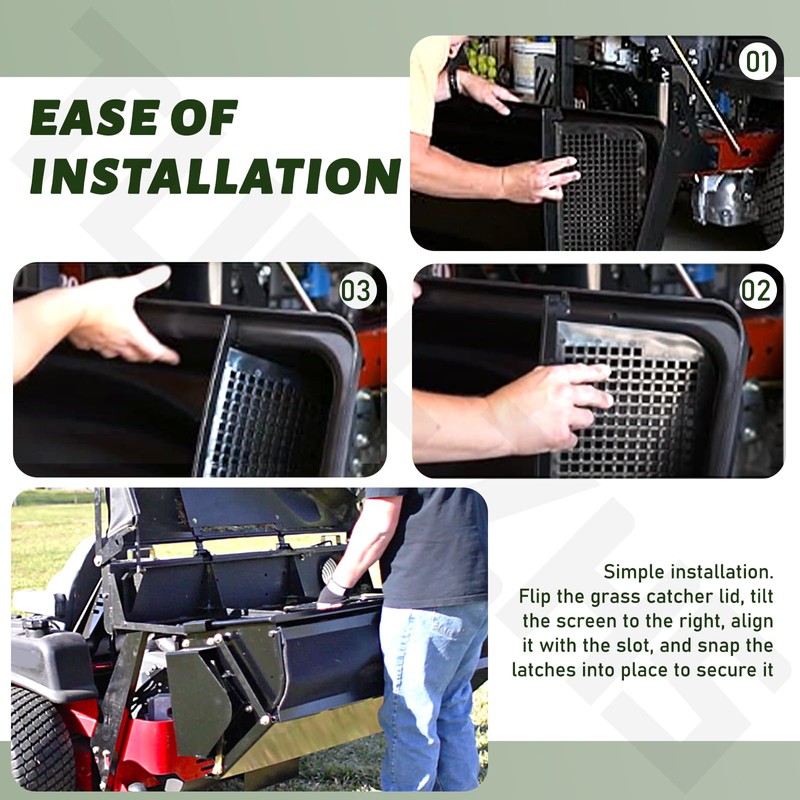 TURFZHS 112-3993 Bagger Screen Compatible with Toro Lawn Riding Mower