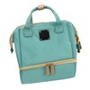 Double Layer Breastmilk Backpack Nylon and PEVA Smooth Zipper 11L