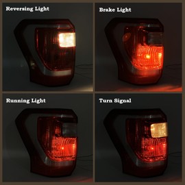 KAMDKI Left Driver Side Tail Light Fit for 2018 2019 2020 2021 Ford Expedition XLT/Limited Rear Lamp Assembly Halogen Type Brake Lamp With Blubs LH FO2800271 JL1Z13405G