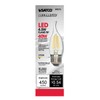 Satco S9573 Medium Bulb in Light Finish, 4.31 inches, 450Lm/Meduim