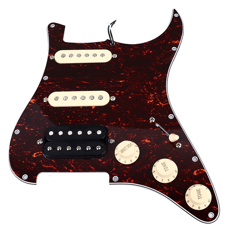 Electric Guitar Pickguard Plastic and Mental Electric Guitar Loaded Pickguard