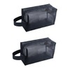 FOMIYES 6pcs Cosmetic Bag Mesh Makeup Travel Bag Zipper for
