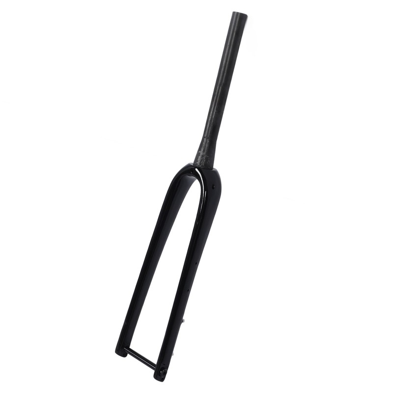 Road Bike Fork Carbon Fiber Hard Tapered Tube Lightweight Road