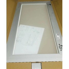 IKEA JUTIS Aluminum Trim White Frosted Glass Door 15x30 202.666.35 New In Box !!