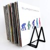 etterr Display Stand, Shelf and Storage for 50 Vinyl Discs