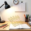10Pcs Gold Metal Pen Clips, Multi Function Pen Holder Clips