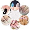 Nail Tip, Short, False Nails, Handmade, Rhinestone Design, Fashionable, Popular,