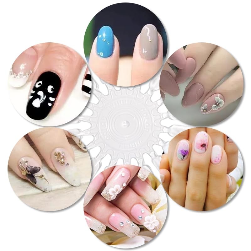 Nail Tip, Short, False Nails, Handmade, Rhinestone Design, Fashionable, Popular,