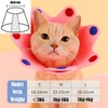 LHLZNB Cat Cone Collar Soft, dog cone collar，Adjustable Cat Recovery