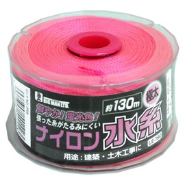 BIGMAN LE-190 Reel Winding Nylon Water Thread, Extra Thick, Pink