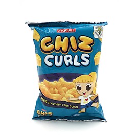 Jack n Jill Chiz curls cheese flavored 55g