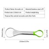 RUIENGCOMM Avocado Separator Stainless Steel Avocado Slicer Avocado Peeler Avocado
