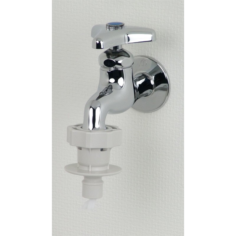 Kakudai 772-510 Washer Nipple with Leak Proof Stopper, 2 Sizes,