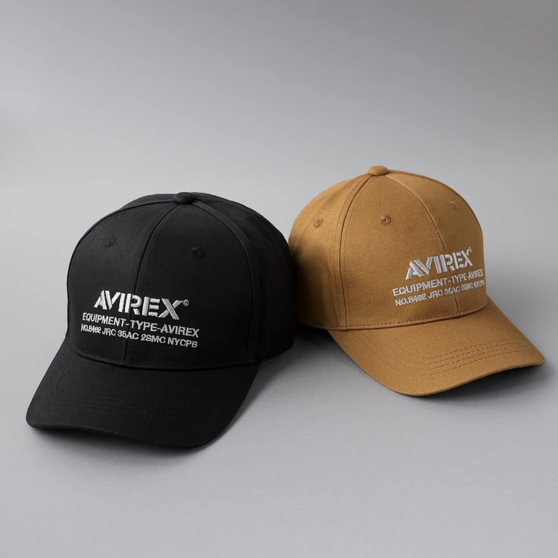 Avilex Men's Military 6 Panel Baseball Cap, Hat, Cotton Cap,