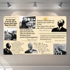 Buxiuer Martin Luther King Jr. Day Photo Booth Backdrop for