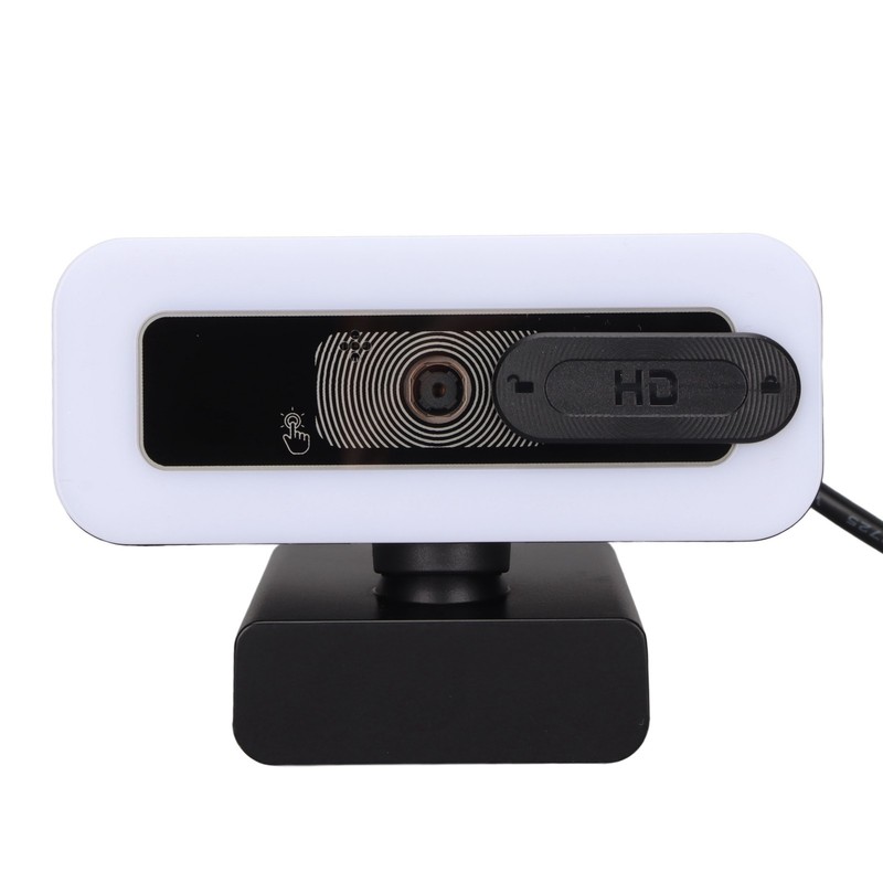 Webcam 2K USB Adjustable Brightness Auto Focusing Inbuilt Mic Plug