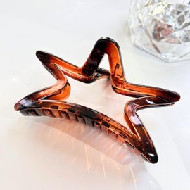 MILANA Hair Clip, Large, Star Hair Clip, Hair Accessory, For Adults, Cute, Elegant, Lightweight, Strong, Hair Ornament, Korean Style, Hair Clip, Hair Clip, For Daily Use, For Bathing, Weddings
