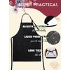 InnoBeta Grandma Apron with Pockets and Adjustable Neck Strap, Kitchen