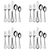 Mikasa 5100237 Bravo 20-Piece 18/10 Stainless Steel Flatware Set, Service