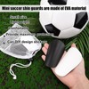 2 Pairs Mini Soccer Shin Guards, 3.93 x 2.36 inch