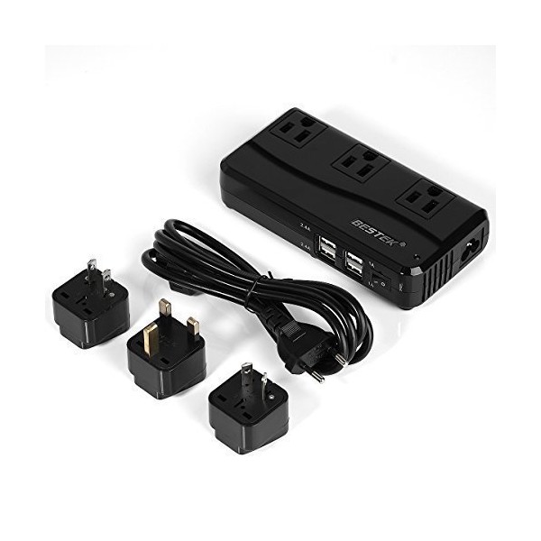 BESTEK Universal Travel Adapter 220V to 110V Voltage Converter with