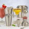 Viners Barware Brushed Silver Stainless Steel Ice Tongs