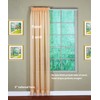 Today's Curtain Emelia Original Voile Panel 84", Peach, 60" W