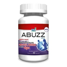 Abuzz C/60 Caps Cmd / Lepidium Meyenii, Extracto De Maca Sabor Cápsulas