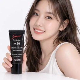 Hanskin 한스킨 수퍼 쓰리 솔루션 비비크림 30g SPF35 PA++ 잡티커버 톤보정 베이스 BB크림 Hanskin Super Three Solution BB Cream 30g SPF35 PA++ Blemish Cover Tone Correcting Base
