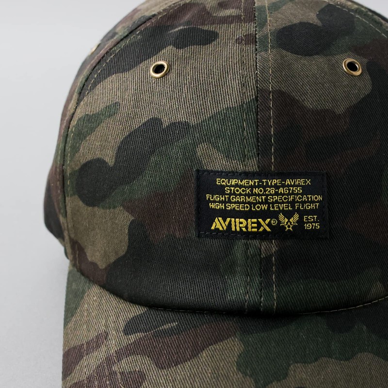 Avirex Men’s Military Tag Baseball Cap, Hat, Cotton Cap, Polo