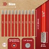 MonoPro 10 PCS Dry Diamond Drill Bit Set 1/4", Vacuum