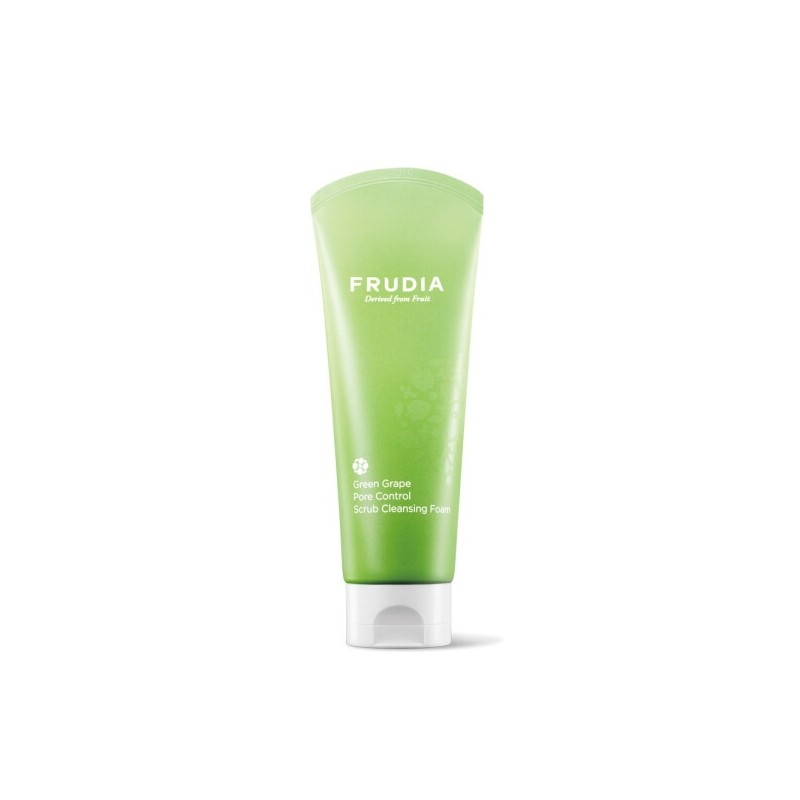 Frudia Green Grape Pore Control Scrub Cleansing Foam 145g Hypoallergenic