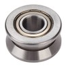 V Groove Steel Sealed Ball Bearing Roller Guide Cylindrical Guide