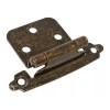 LIZOFERTAS Bisagra Americana Bisagra De Parche 20 Piezas Laton Antiguo
