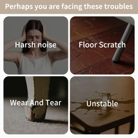 12 Pack Furniture Sliders & Chair Leg Floor Protectors with Plastic Base,Non-Slip Furniture Pads for Heavy Items,Legs,Carpet,Appliance Sliders for Washing Machine, Sofa, Table