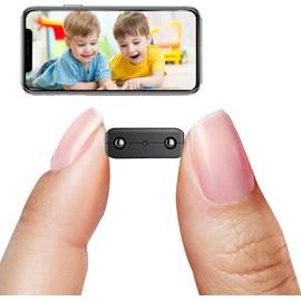 Smallest Wireless WiFi Battery Camera,HD1080P Security Camera,Portable Vdeo Surveillance,Baby Monitor with Night Vision,Motion Detection,Cloud Storage,Remote Viewing for Security with iOS Android APP